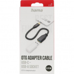 Hama Adapterkabel USB OTG USB-C til USB-A Svart Hama Adapterkabel USB OTG USB-C til USB-A Svart