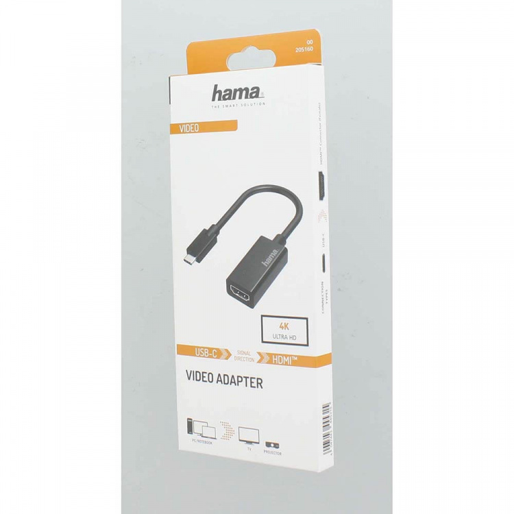 Hama Video Adapter USB-C til HDMI Ultra-HD 4K