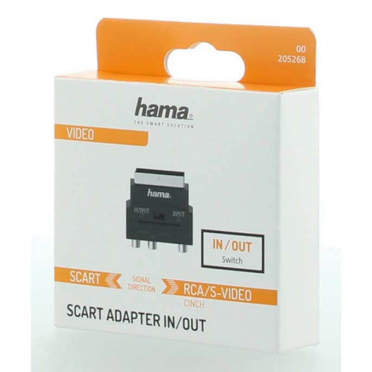 Hama Video Scart-S-VHS/3x Phono