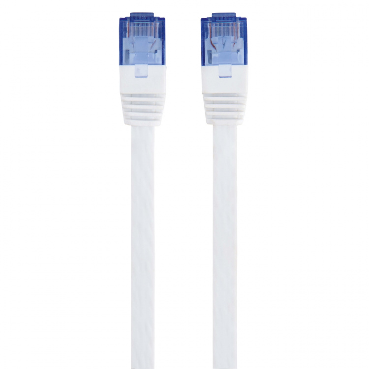 Hama Nettverkskabel CAT6 UTP Flat Hvit 10m Hama Nettverkskabel CAT6 UTP Flat Hvit 10m