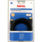 Hama Kabel HDMI A - HDMI A 2m. Gull (Foto) Hama Kabel HDMI A - HDMI A 2m. Gull (Foto)