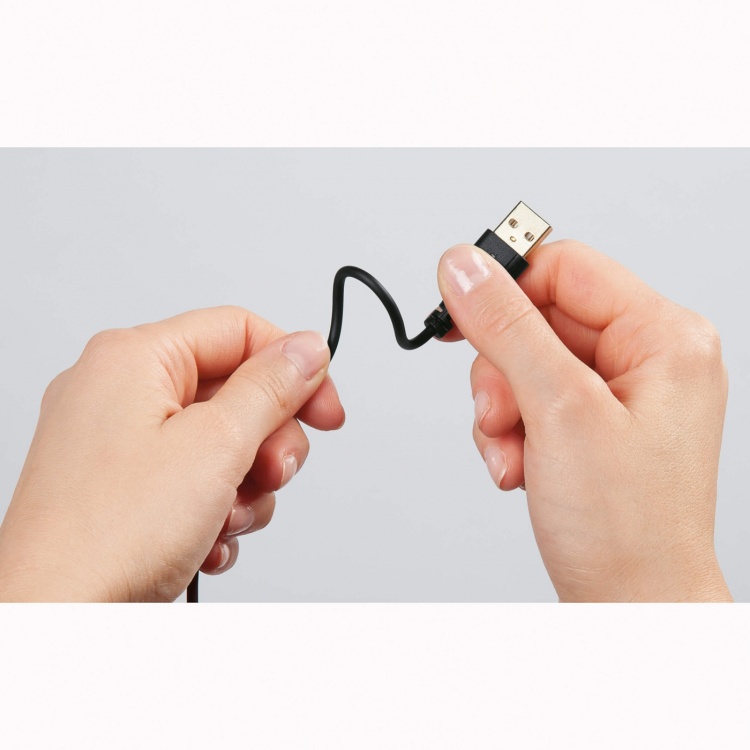 Hama USB-Kabel USB-USB-Micro 0,75 m