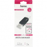 Hama Kortleser USB-A Micro-USB SD/microSD Hama Kortleser USB-A Micro-USB SD/microSD