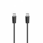 Hama Kabel USB A-A Svart 1.5m