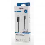 Hama Kabel Micro-USB 2.0 480 Mbit/s 1,5m Svart
