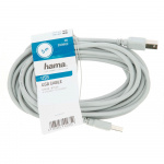 Hama USB-kabel 2.0 Grå 5.0m 10-pak Hama USB-kabel 2.0 Grå 5.0m 10-pak