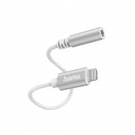 Hama Lydadapter Lightning till 3,5 mm Hvit Hama Lydadapter Lightning till 3,5 mm Hvit