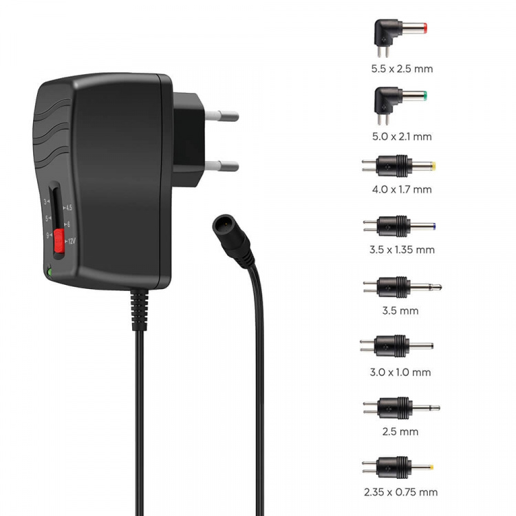 Hama Universal Omskiftelig Strømforsyningsenhet 1000mA 8 Adaptere Hama Universal Omskiftelig Strømforsyningsenhet 1000mA 8 Adaptere