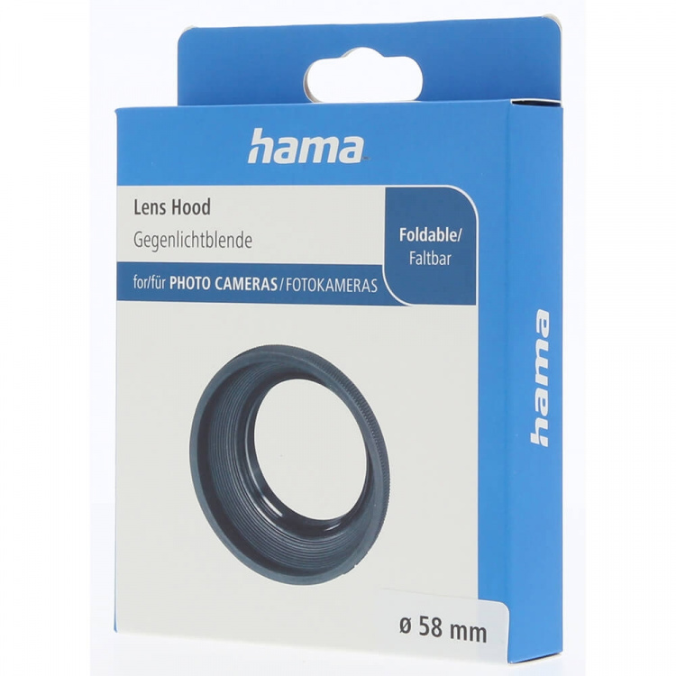 Hama Motlysbeskyttelse Gummi 58mm Hama Motlysbeskyttelse Gummi 58mm