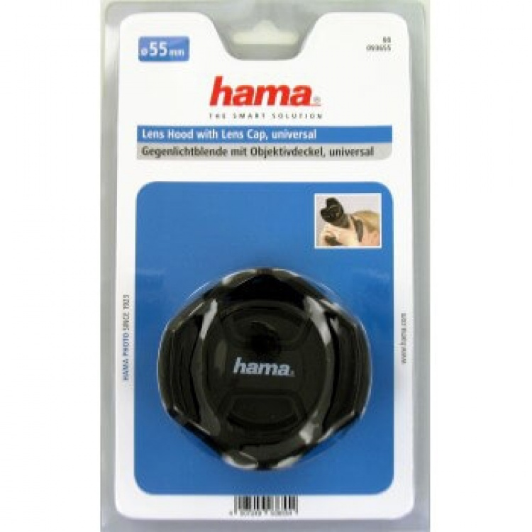 Hama Motljusskydd Universal Med lock 55mm Hama Motljusskydd Universal Med lock 55mm