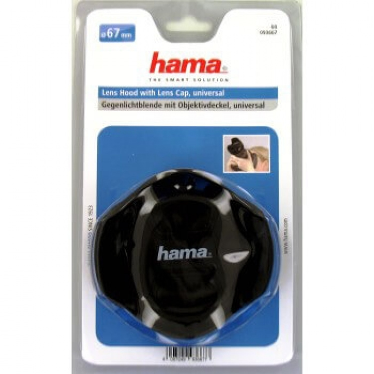 Hama Motljusskydd Universal Med lock 67mm Hama Motljusskydd Universal Med lock 67mm