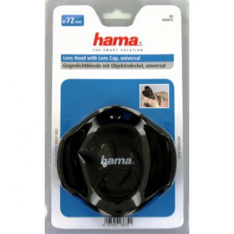 Hama Motljusskydd Universal Med lock 72mm