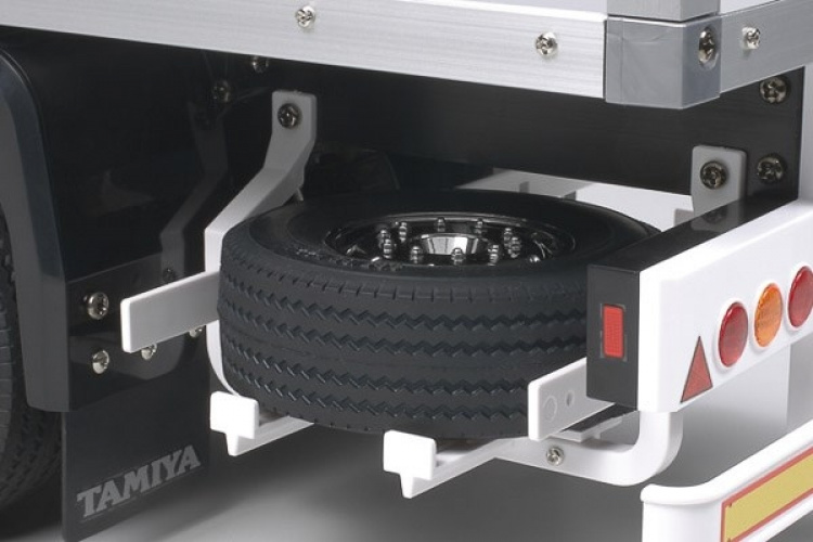 Tamiya 1/14 3-akslet kjøle- og frysetrailer