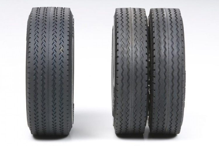 Tamiya 1/14 3-akslet kjøle- og frysetrailer