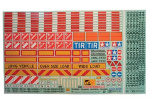 TAMIYA 1/14 Tractor/Trailer Sticker TAMIYA 1/14 Tractor/Trailer Sticker
