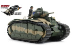 Tamiya 1/35 Fransk stridsvogn B1 bis (m/enkel motor) Tamiya 1/35 Fransk stridsvogn B1 bis (m/enkel motor)