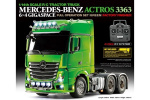 Tamiya 1:14 R/C Full Option - Actros 3363 Green Tamiya 1:14 R/C Full Option - Actros 3363 Green