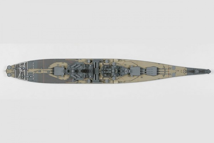 Tamiya 1/700 U.S. slagskip New Jersey