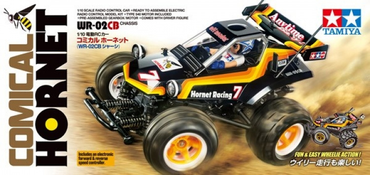 Tamiya 1/10 R/C Comical Hornet (WR-02CB)