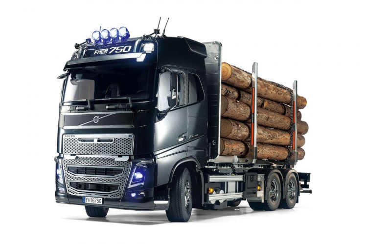 Tamiya 1:14 R/C Volvo FH16 Globetrotter 750 6x4 Timber Truck 1:14 R/C Volvo FH16 Globetrotter 750 6x4 Timber Tr