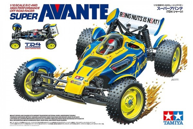 Tamiya 1/10 R/C Super Avante (TD4) / NO ESC Tamiya 1/10 R/C Super Avante (TD4) / NO ESC