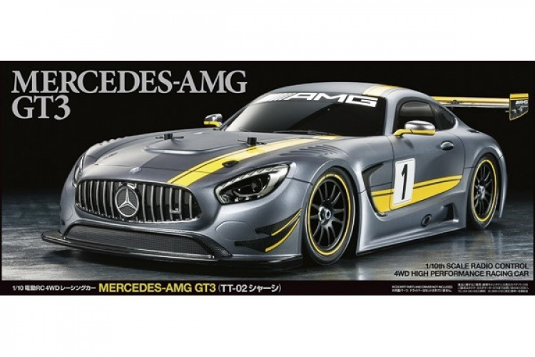 Tamiya 1/10 R/C Mercedes-AMG GT3 (TT-02) / NO ESC