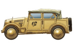 TAMIYA 1/35 Italian/German 508CM \'Coloniale\' Staff Car