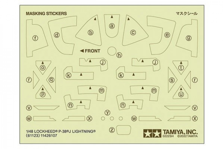 Tamiya 1/48 Lockheed® P-38®J Lightning® i 1:48