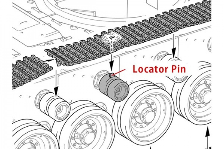 Tamiya 1/35 Britisk krysserpanservogn A34 Comet Tamiya 1/35 Britisk krysserpanservogn A34 Comet