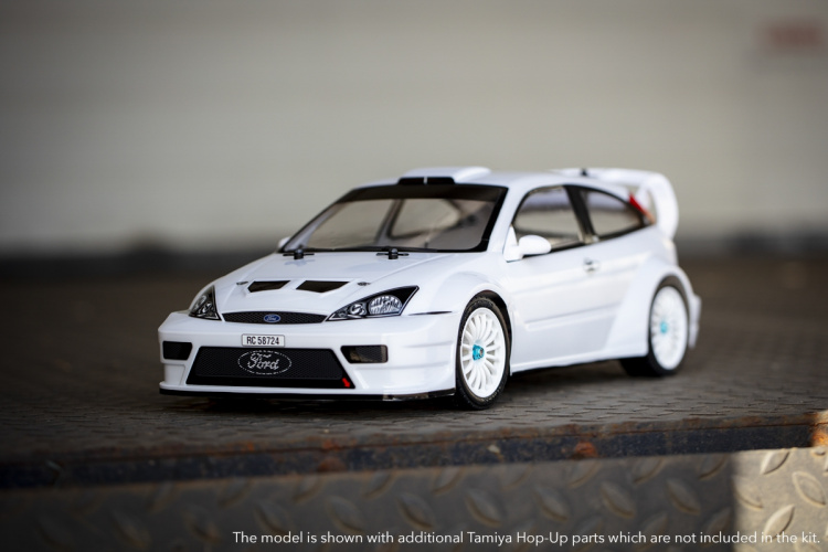 Tamiya 1/10 R/C 2003 Ford Focus RS Custom (TT-02)