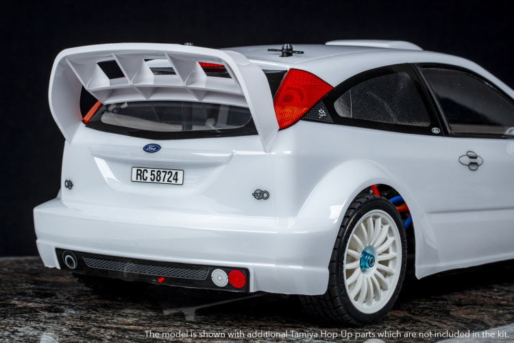 Tamiya 1/10 R/C 2003 Ford Focus RS Custom (TT-02)