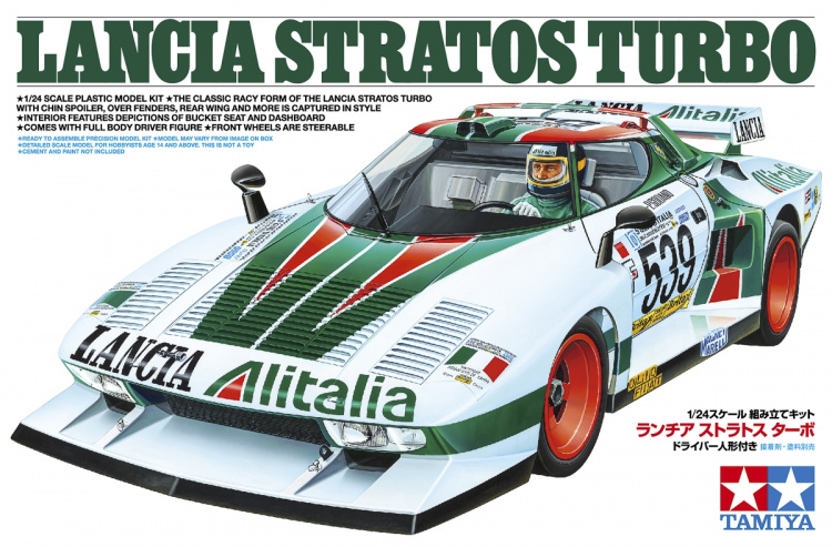 Tamiya 1/24 Lancia Stratos Turbo Tamiya 1/24 Lancia Stratos Turbo