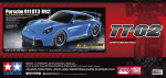 Tamiya 1/10 R/C Porsche 911 GT3 (992) (Blå PB) (TT-02) 