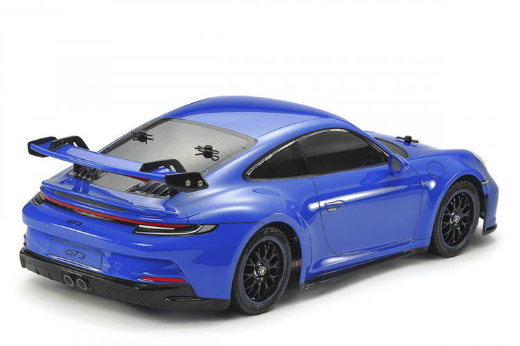 Tamiya 1/10 R/C Porsche 911 GT3 (992) (Blå PB) (TT-02) 