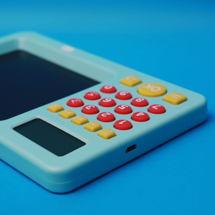 Maxlife MXWB-01 - Tegnebrett med kalkulator, blå Maxlife MXWB-01 - Tegnebrett med kalkulator, blå