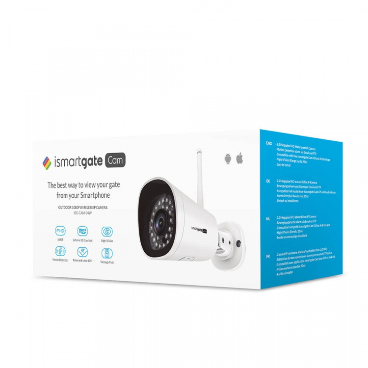 ISMARTGATE Utendørskamera WiFi ISMARTGATE Utendørskamera WiFi
