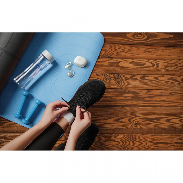 JVC Øretelefoner i øret True Wireless Sports White HA-EC25T-W-U