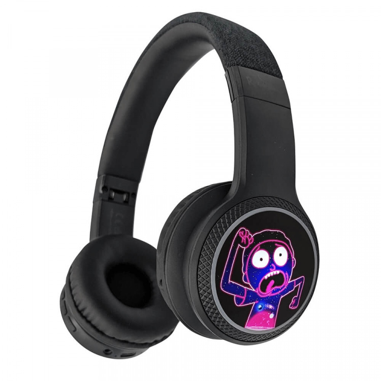 RICK&MORTY Hodetelefoner On-Ear Trådløse LED Rick & Morty