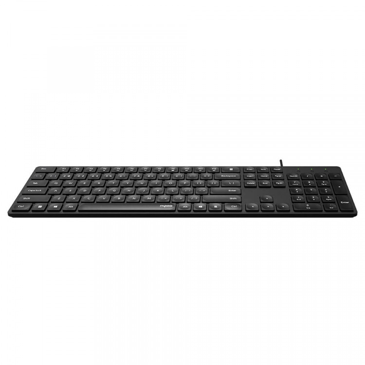 Rapoo Tastatur NK8020 USB Kablet Svart