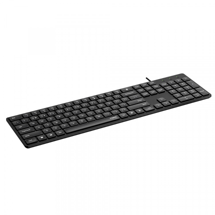 Rapoo Tastatur NK8020 USB Kablet Svart
