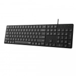 Rapoo Tastatur NK8020 USB Kablet Svart