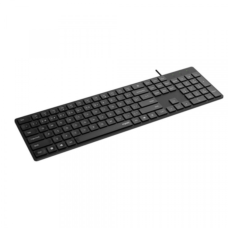 Rapoo Tastatur NK8020 USB Kablet Svart