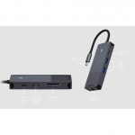 Rapoo Multiport USB-C UCM-2004 8-i-1 USB-C-Adapter