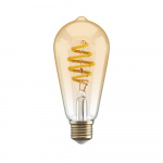 Hombli Smart lampe Filament E27 ST64-Amber CCT Hombli Smart lampe Filament E27 ST64-Amber CCT