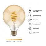 Hombli Smart lampe Filament E27 G95-Amber CCT Hombli Smart lampe Filament E27 G95-Amber CCT