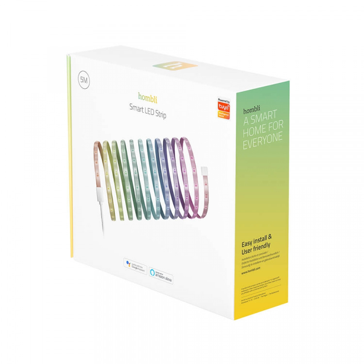 Hombli Smart LED-stripe RGB 5 meter Hombli Smart LED-stripe RGB 5 meter