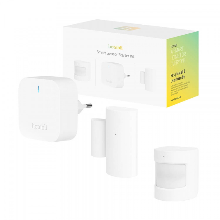 Hombli Smart Bluetooth Sensor Starter Kit Hvit Hombli Smart Bluetooth Sensor Starter Kit Hvit