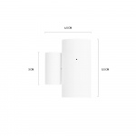 Hombli Smart Bluetooth-kontaktsensor hvit Hombli Smart Bluetooth-kontaktsensor hvit