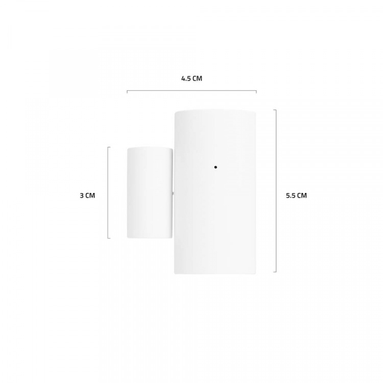 Hombli Smart Bluetooth-kontaktsensor hvit Hombli Smart Bluetooth-kontaktsensor hvit