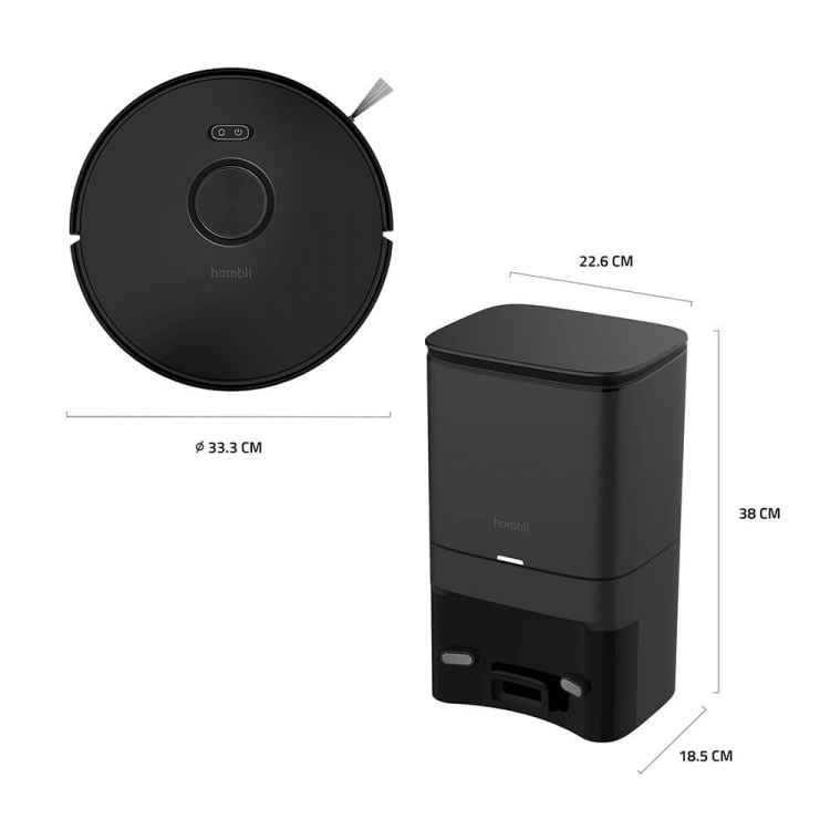 Hombli Smart robotstøvsuger Hombli Smart robotstøvsuger